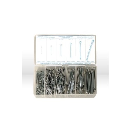 Precision Brand Cotter Pins, 600 Pc, Assortment 12905